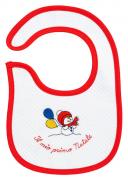 Bavaglino - Il mio primo Natale - Pupazzo di neve con palloncini
