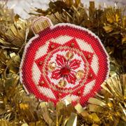 Decorazione "Buon Natale" - Fiore