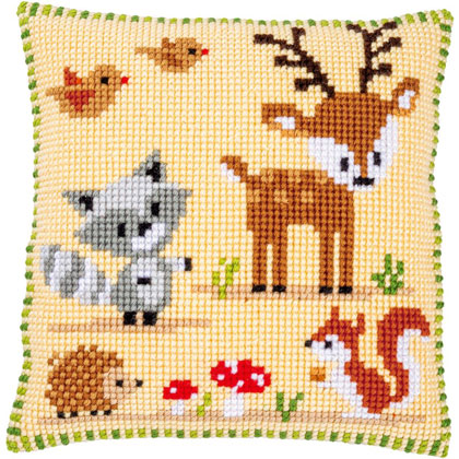 Cuscino: Animali della foresta