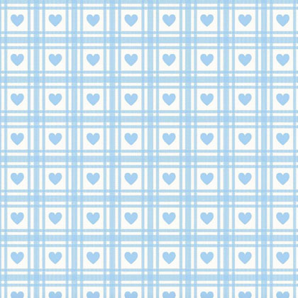 Checkered Hearts - Hortensia