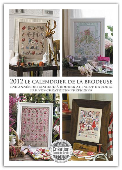 Le Calendrier de la Brodeuse 2012 - Versione ristampata