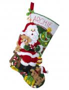 Calza Jolly Pups Santa