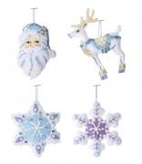 Kit decorazioni in feltro - Winter Wonderland