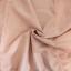 Mussola di cotone organico - Uccelli dorati su fondo rosa