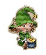 Elf with gold