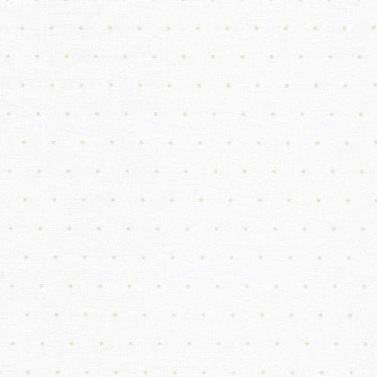 Murano Lugana 32ct. - Mini Dots - Bianco / Verde