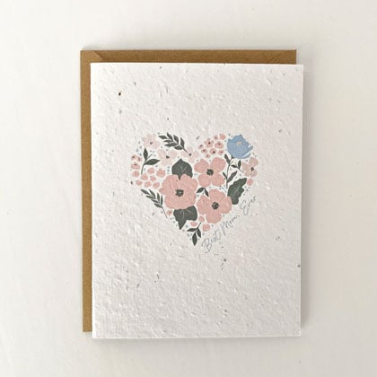 Biglietto di auguri piantabile - Best Mom, Ever