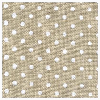 Lino Edimburgo 35ct - Petit Point Bianco - 48 x 68cm.