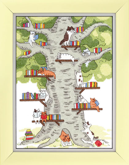 Library in the forest