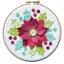 Kit feltro Bouquet di Natale - con telaio
