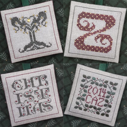 Alphabet Ornaments - YZ