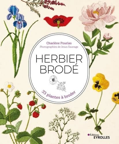 Herbier brodé: 33 plantes à broder