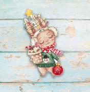 Christmas Rabbit Ornament