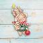 Christmas Rabbit Ornament