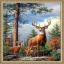 Deer on the slope