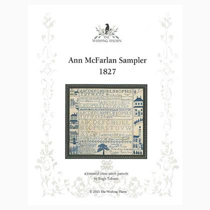 Ann McFarlan Sampler 1827