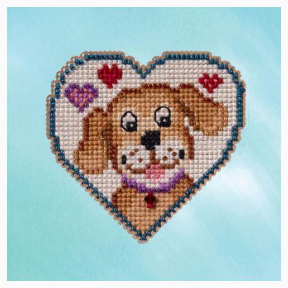 Seasonal Ornament: Puppy Love