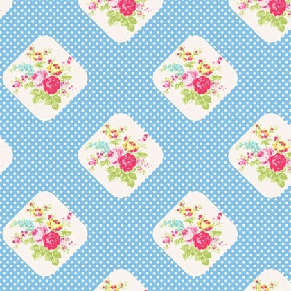 Posie TW08-Blue 45x110cm.
