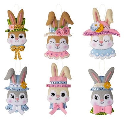 Kit decorazioni in feltro - Easter Bonnet Parade