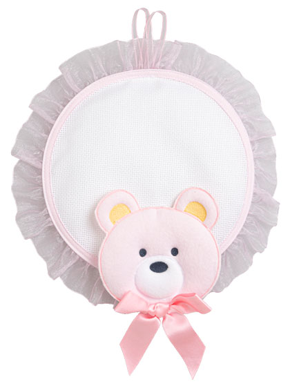 Fiocco Nascita - Baby Bear - Rosa