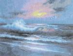Tramonto sul mare