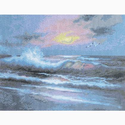 Tramonto sul mare