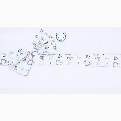 Lenzuolino carrozzina - Baby Bear - Azzurro