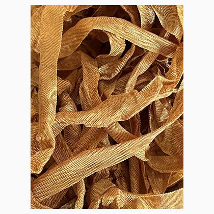 Organic Honey Crinkle Ribbon (2yds)
