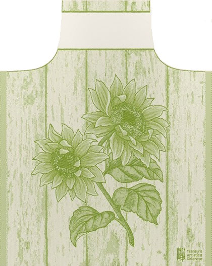 Grembiule Girasoli - Verde