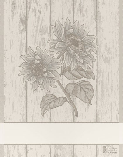 Asciugapiatti - Girasoli - Ecru
