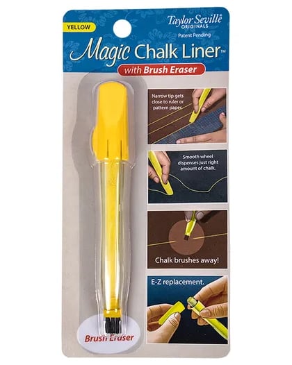 Penna a gesso per marcatura - colore giallo