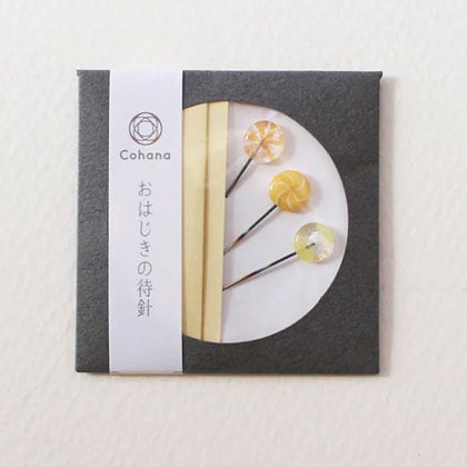 Ohajiki Sewing Pins - Giallo
