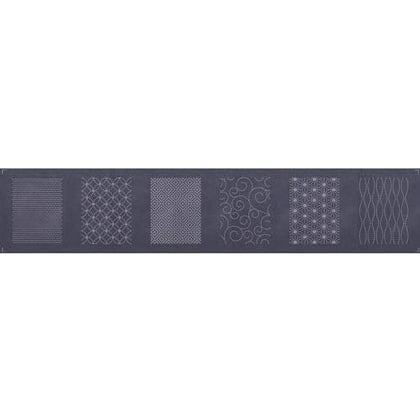 Set 4 riquadri tessuti giapponesi - Blu