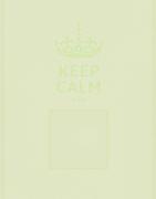 Asciugapiatti - Keep Calm - Verde