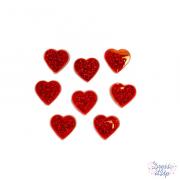 Glitter Fancy Hearts