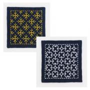 Kit Olympus Sashiko - Bianco e giallo