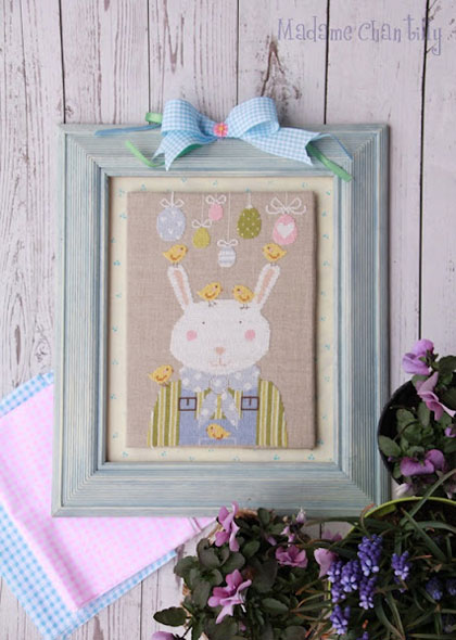 The Bunny and the chicks