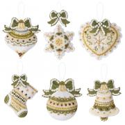 Kit decorazioni in feltro - Holiday Glitz