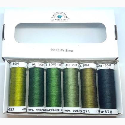 Soie 1003 - Pack 6 tonalità - Verde Bronzo