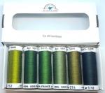 Soie 1003 - Pack 6 tonalità - Verde Bronzo