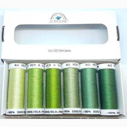 Soie 1003 - Pack 6 tonalità - Verde Giallo