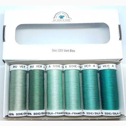 Soie 1003 - Pack 6 tonalità - Verde Blu