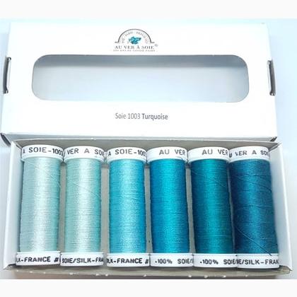 Soie 1003 - Pack 6 tonalità - Turchese