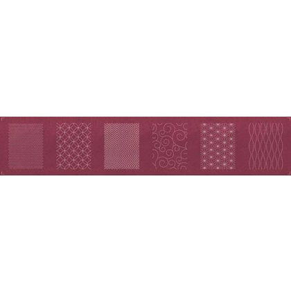 Set 4 riquadri tessuti giapponesi - Rosso da Olympus - Le nostre