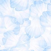 Tela Aida Stampata 14ct - Petali azzurri 38X46CM