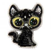 Spilla - Gatto nero
