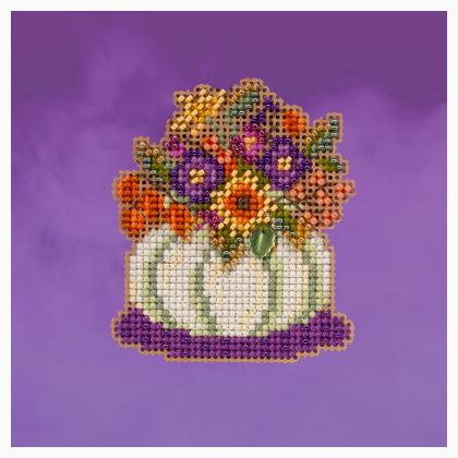 Seasonal Ornament: Pumpkin Bouquet