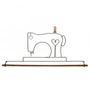 Accroche Macchina da Cucire 12" - Grigio