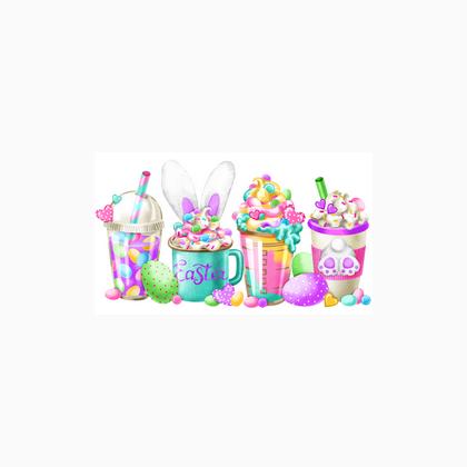 Easter Coffees Magnet