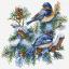 The birds-winter